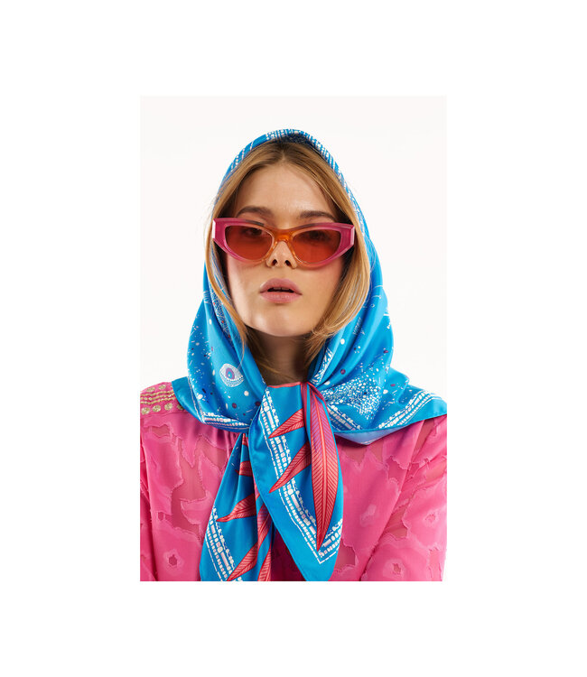 Hipanema Sjaal Comete Medium Bleu