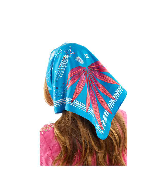 Hipanema Sjaal Comete Medium Bleu