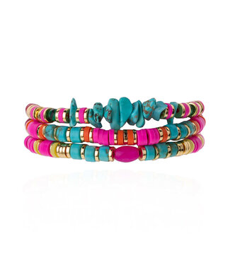 Hipanema Armband Vadorada Grenat
