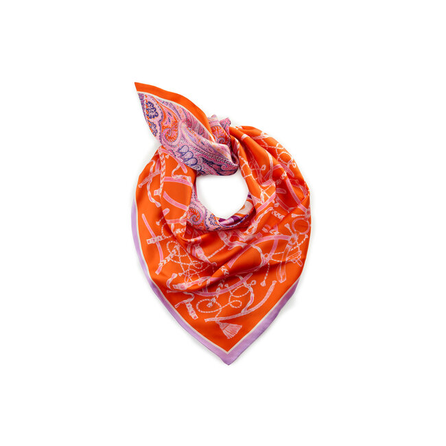 Codello Sjaal Triangle Pattern Mix Pink