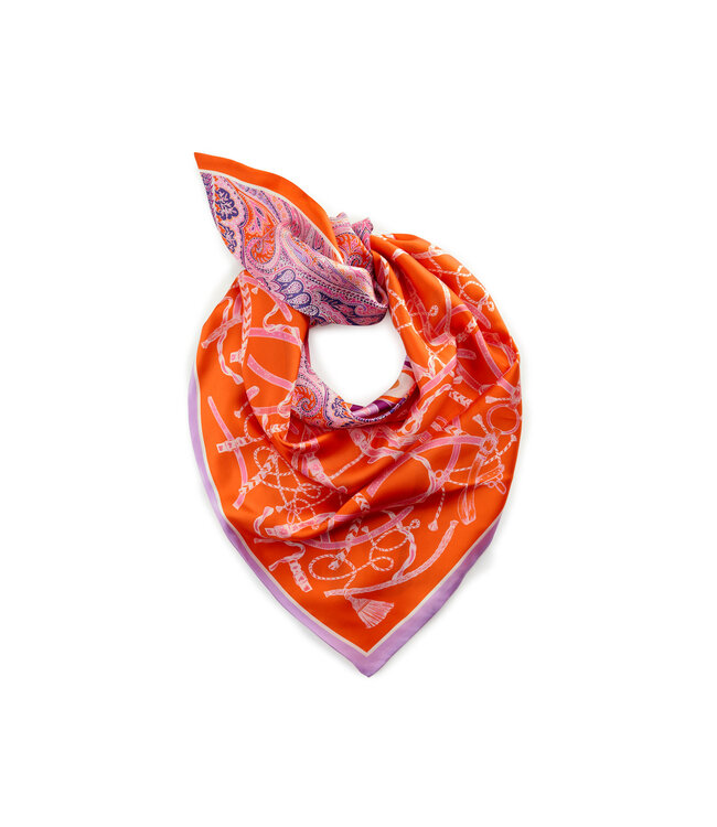 Codello Sjaal Triangle Pattern Mix Pink