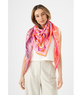Codello Sjaal Triangle Pattern Mix Pink