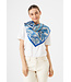 Codello Sjaal Triangle Pattern Mix Blue