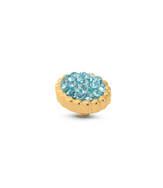 MelanO TW Bali flat stone Turquoise