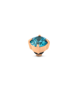 MelanO TW Glint stone Aqua blue