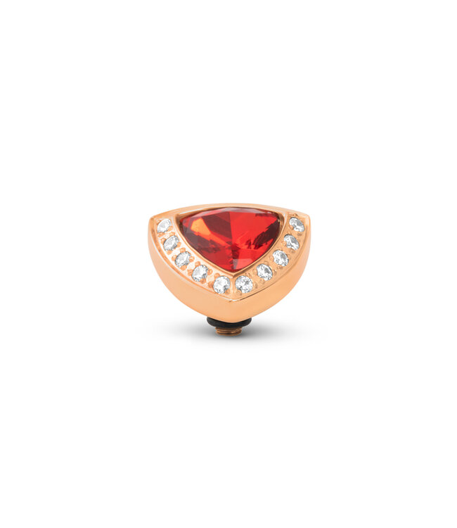 MelanO TW Pyramid stone Coral red