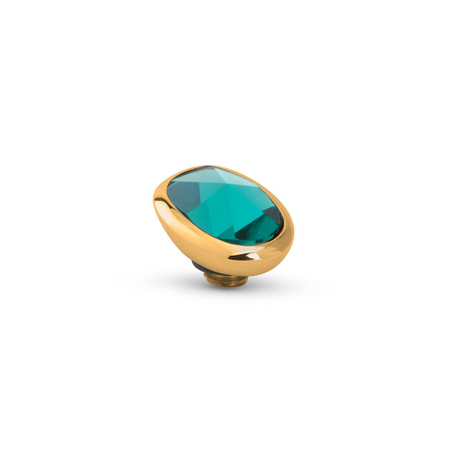 MelanO TW Cloudy oval Turquoise