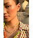 Christine Bekaert Oorring Amphora Small/Gold Beads