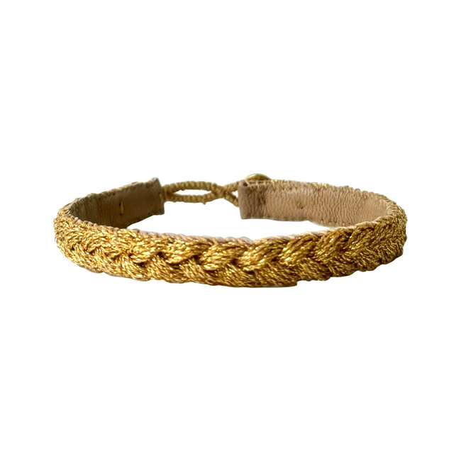Ibu Jewels Armband Gold Fringe