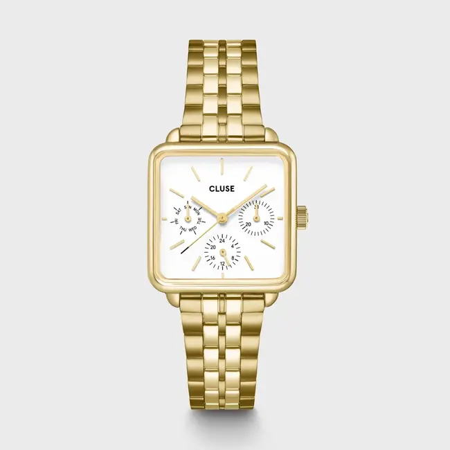 Cluse Uurwerk La Tétragone Multifunction Gold