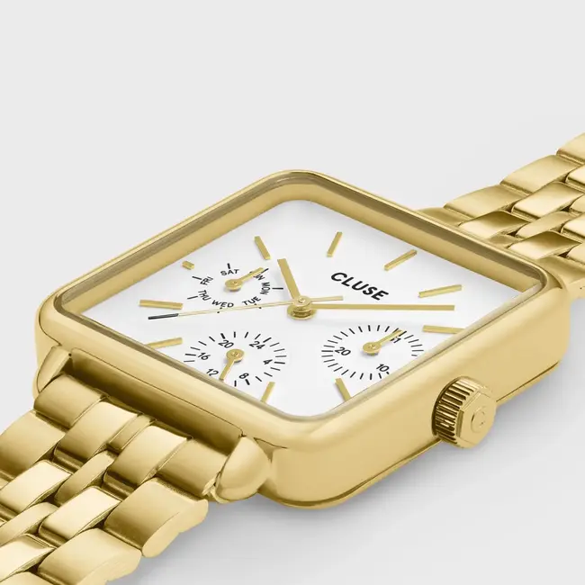Cluse Uurwerk La Tétragone Multifunction Gold