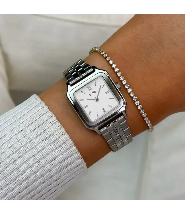 Cluse Uurwerk Gracieuse Petite steel Silver