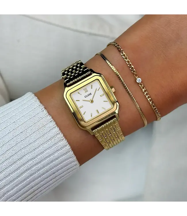 Cluse Uurwerk Gracieuse Petite steel Gold