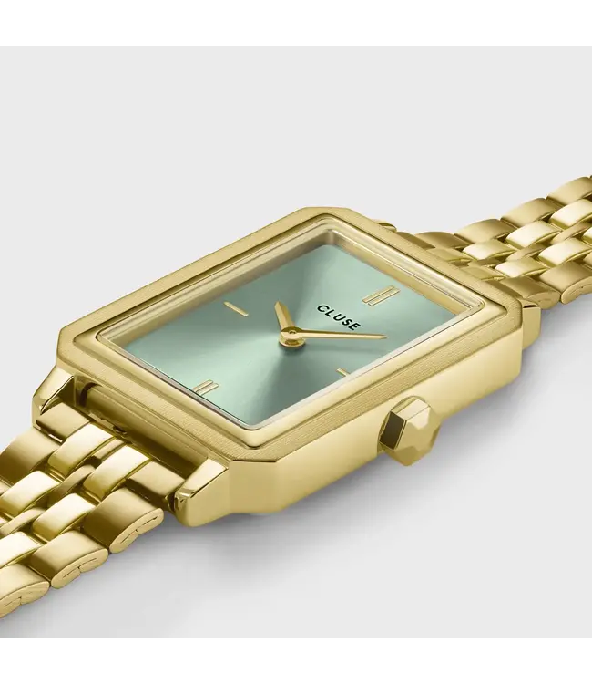 Cluse Uurwerk Fluette steel, sage