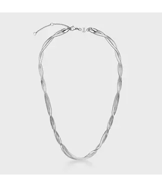 Cluse Halsketting Élevé Twisted Snake, Silver Colour