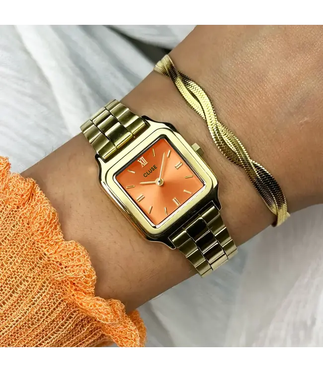 Cluse Armband Élevé Twisted Snake, Gold Colour