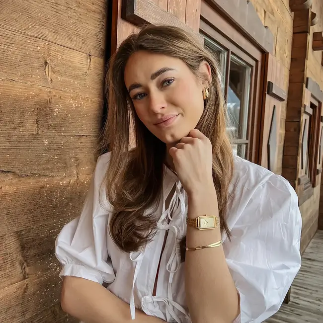 Cluse Armband Élevé Twisted Snake, Gold Colour