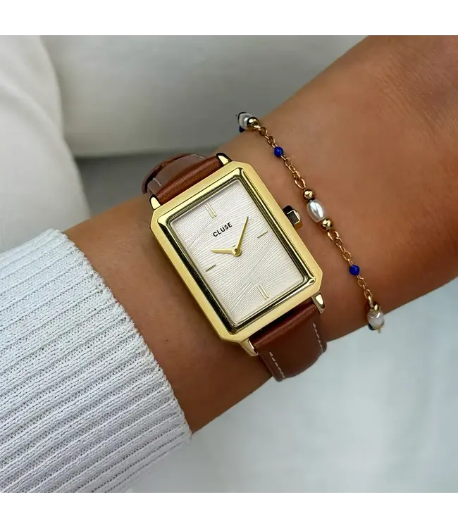 Cluse Uurwerk Fluette Leather, Nut