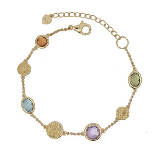 Silver Rose Armband Lineke Goud