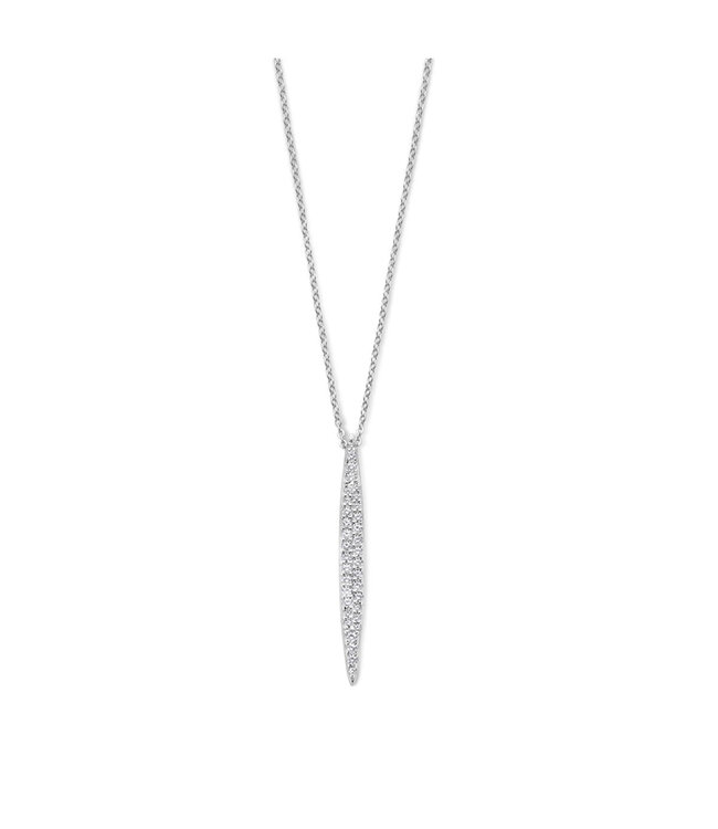 Silver Rose Halsketting Yasmine