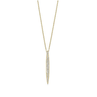 Silver Rose Halsketting Yasmine