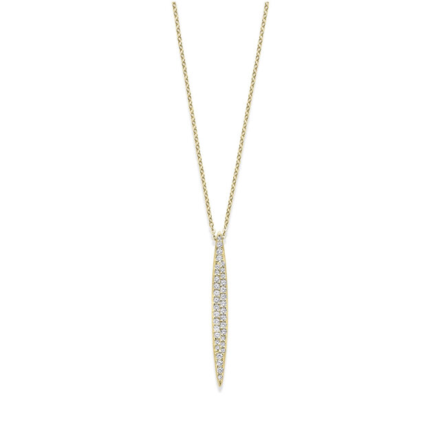 Silver Rose Halsketting Yasmine