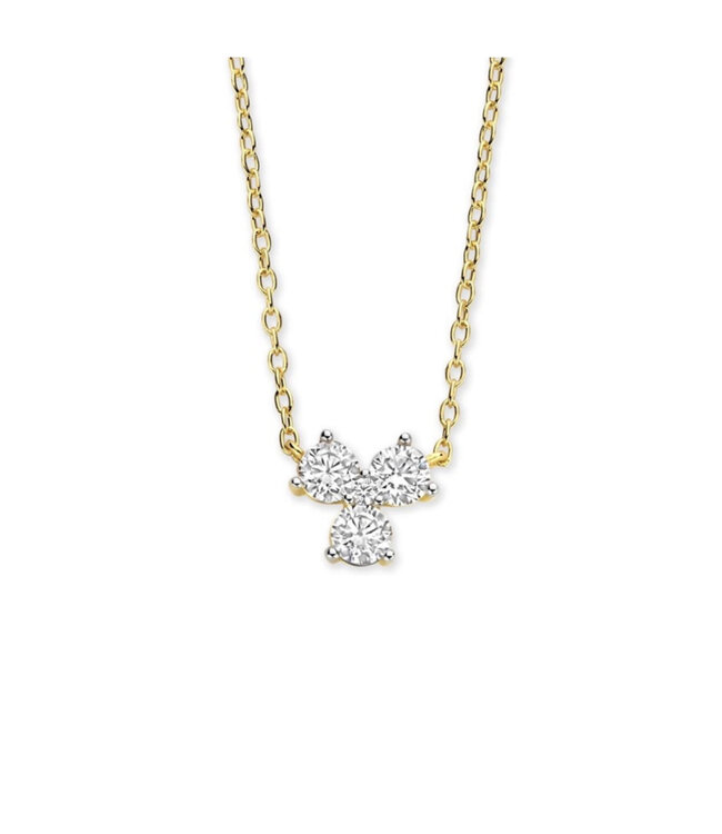 Silver Rose Halsketting Katho