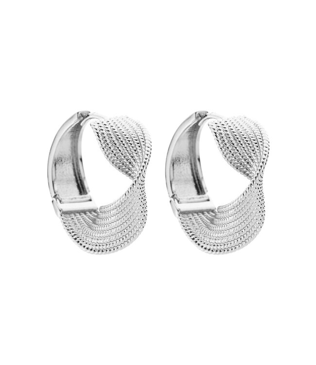 Les Cordes Oorring Xob48 Zilver