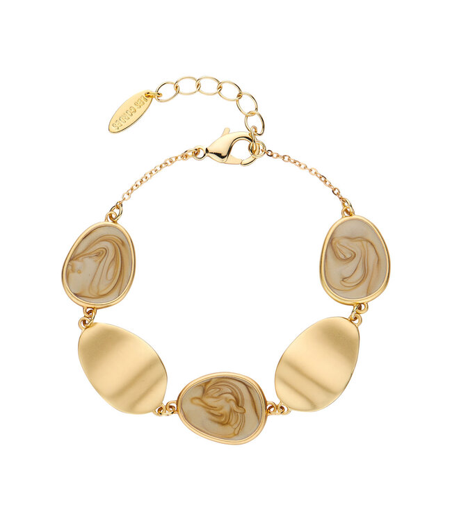Les Cordes Armband Ximon Beige
