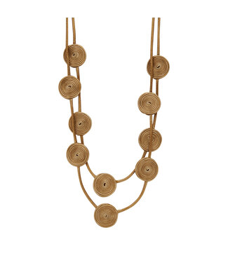 Les Cordes Halsketting Urtis Beige