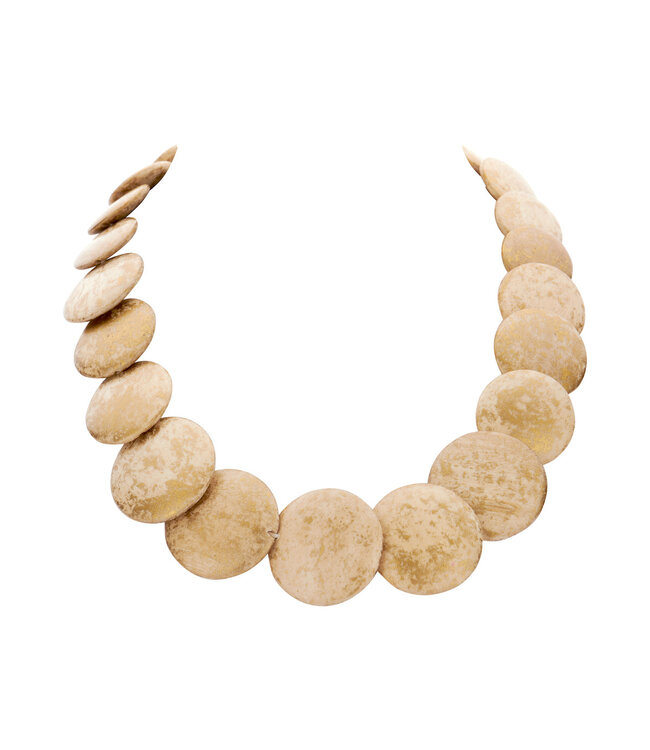 Les Cordes Halsketting Ural Beige