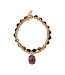 Les Cordes Armband Oda Vieux Rose