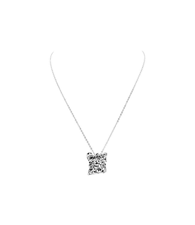 Les Cordes Halsketting Mael Zilver