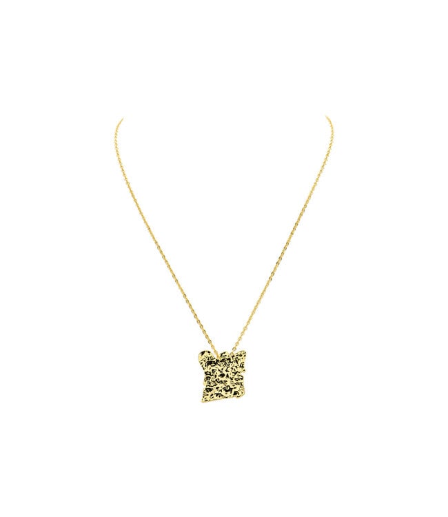 Les Cordes Halsketting Mael Goud