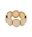 Les Cordes Armband Kolli Ecru
