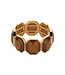 Les Cordes Armband Kolli Bruin