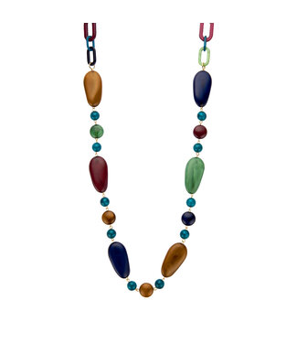 Les Cordes Halsketting Klaudia Multicolor