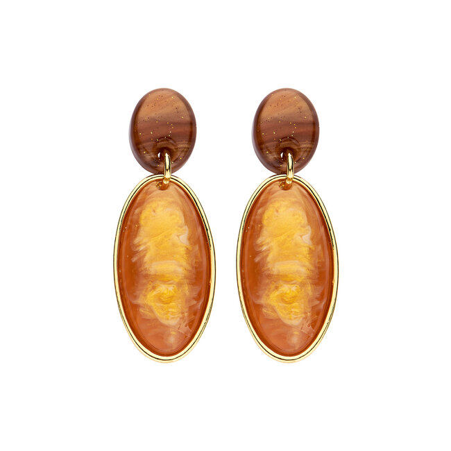 Les Cordes Oorring Karla Cognac