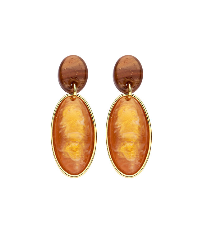 Les Cordes Oorring Karla Cognac