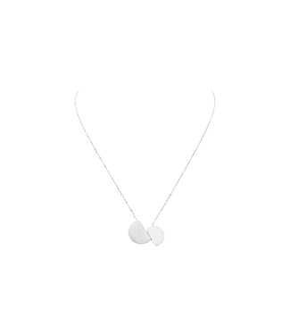Les Cordes Halsketting Efran Zilver