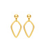 Les Cordes Oorring Door Goud Mat