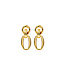 Les Cordes Oorring Damini Goud