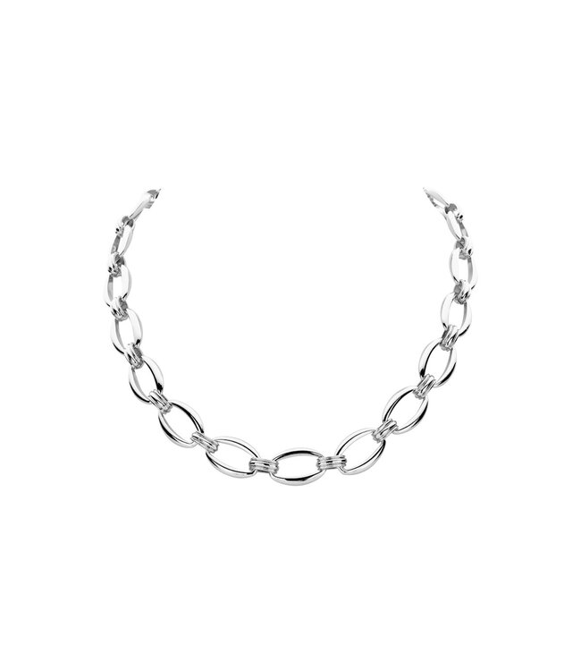 Les Cordes Halsketting Damini Zilver