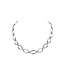 Les Cordes Halsketting Damini Zilver