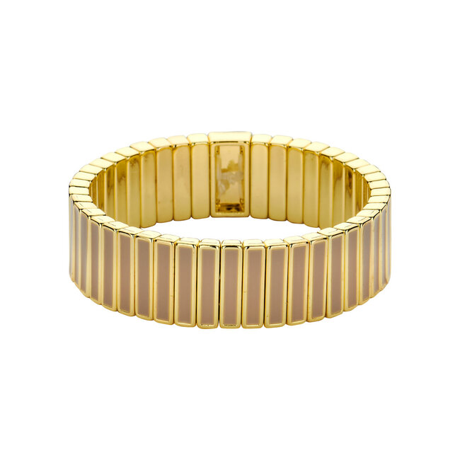 Les Cordes Armband CAB62 Taupe