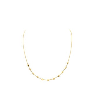 Les Cordes Halsketting Aaf Goud