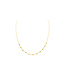 Les Cordes Halsketting Aaf Goud