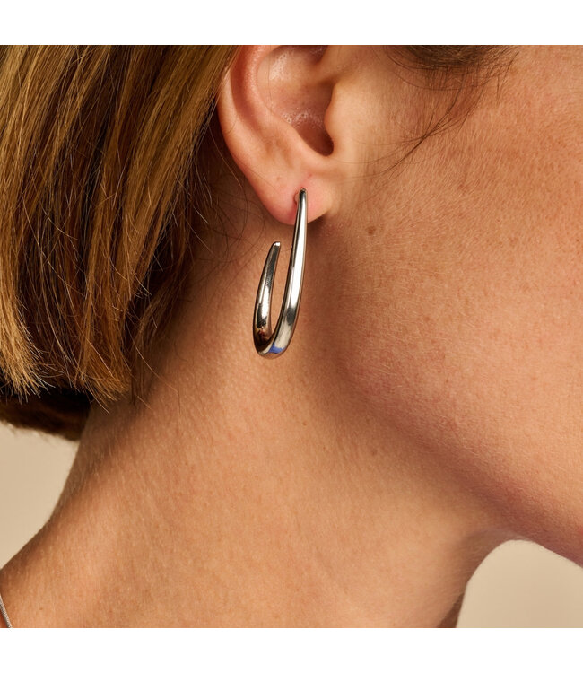 Les Cordes Oorring Xob47 Zilver