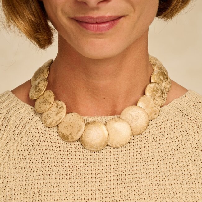 Les Cordes Halsketting Ural Beige