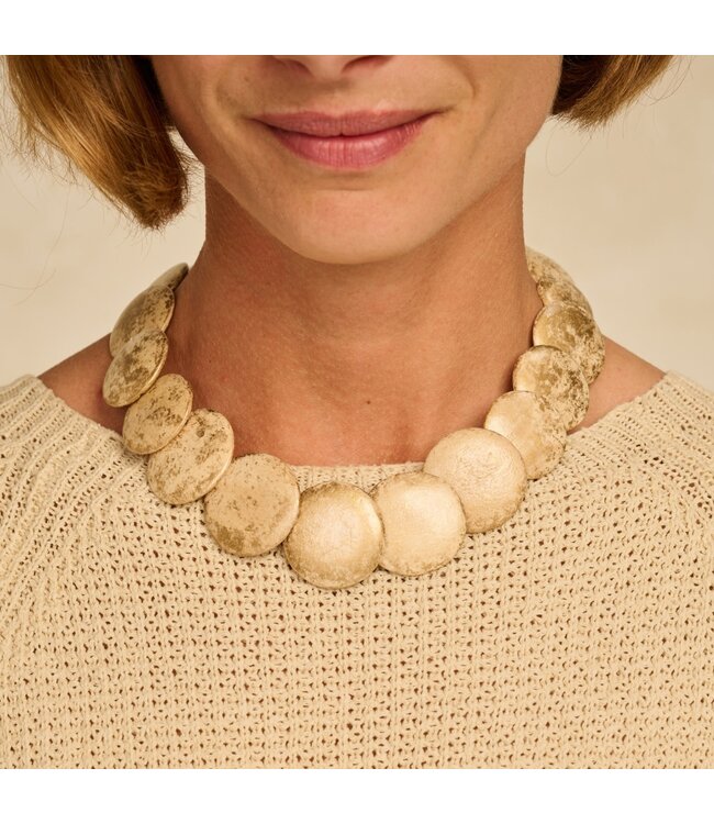 Les Cordes Halsketting Ural Beige